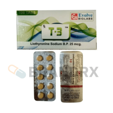 T-3 25 mcg Evolve Biolabs