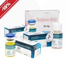 A drying course: experienced. Testosterone propionate + trenbolone acetate + stanozolol