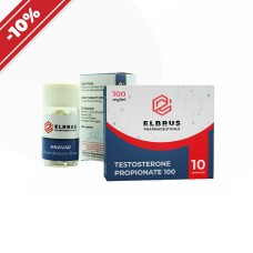 Course for women: for mass. Oxandrolone + testosterone propionate